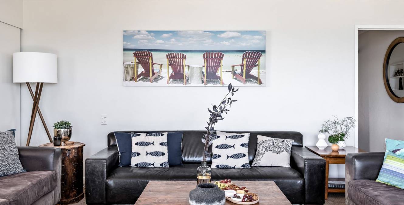 Spacious living spaces in The Big Bach