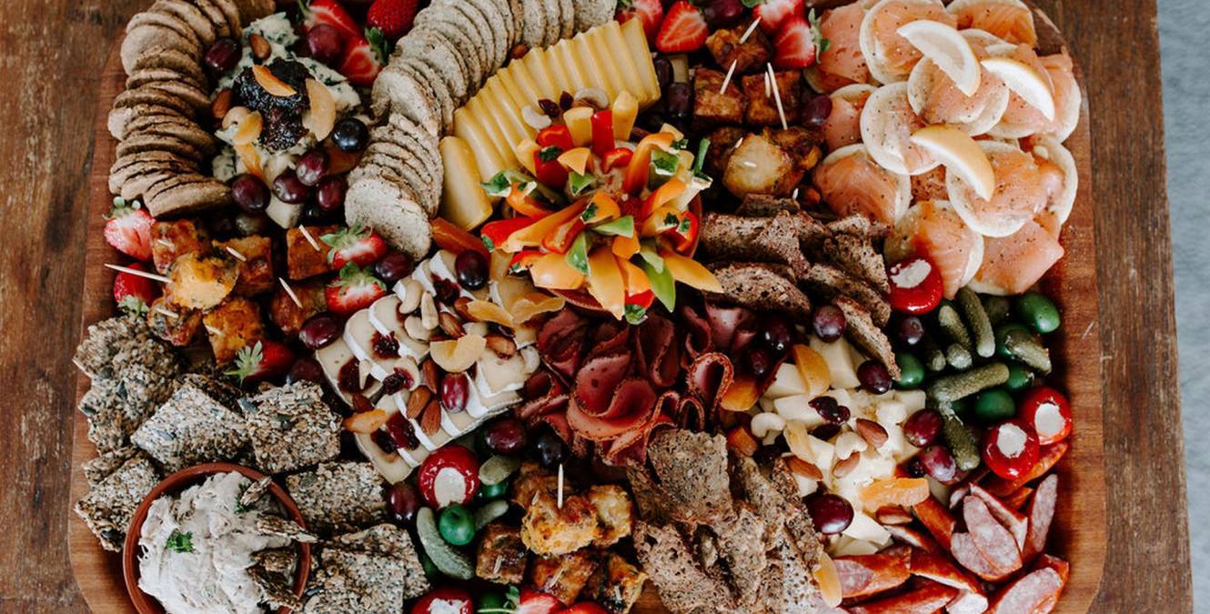 Catered platters, luxury corporate retreat Wellington