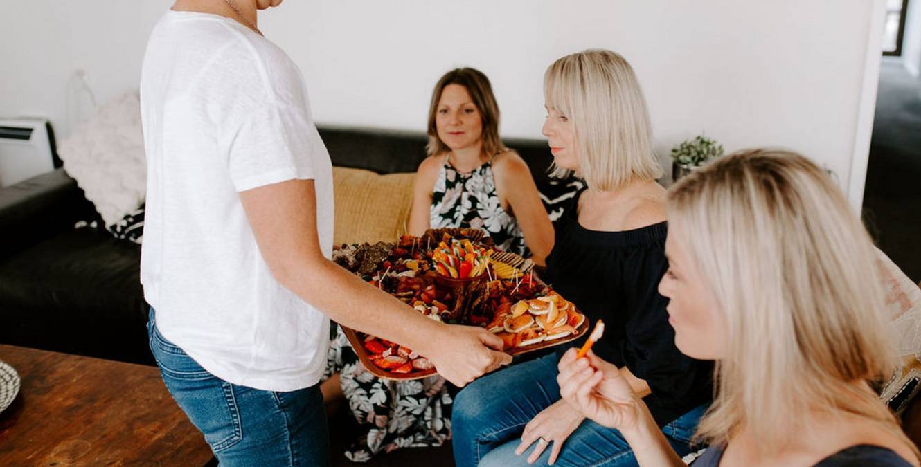 Catered platters, luxury corporate retreat Wellington